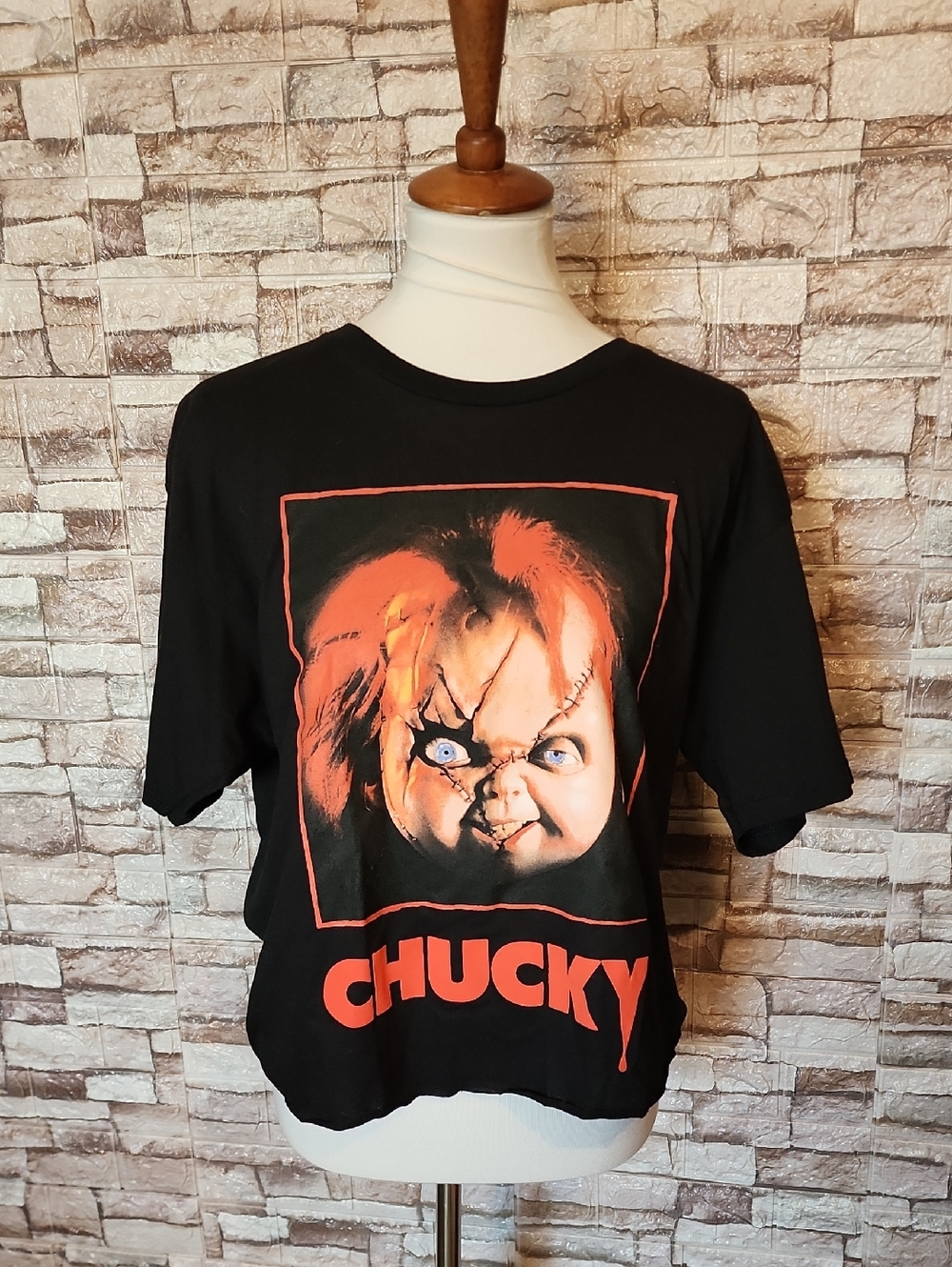 Chucky  Graphic T-Shirt in Black and Red